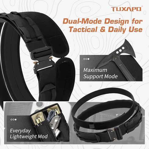 Tactical Heavy Duty Belts Quick Release Rigger Molle Belt Outer and Inner Belt with Anti-Slip Pad in Kuwait
