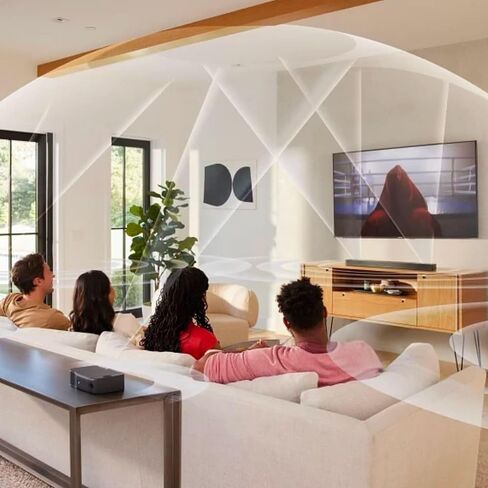 JBL Bar 1000: مكبر صوت 7.1.4 قناة مع مكبرات صوت محيطية قابلة للفصل، MultiBeam™، Dolby Atmos®، وDTS:X®، أسود in Saudi Arabia