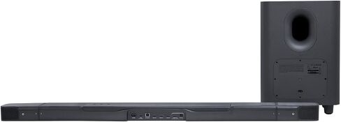 JBL Bar 1000: مكبر صوت 7.1.4 قناة مع مكبرات صوت محيطية قابلة للفصل، MultiBeam™، Dolby Atmos®، وDTS:X®، أسود in Saudi Arabia