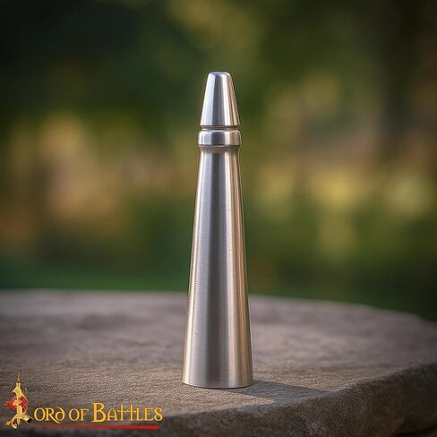 Lord of Battles Medieval Spear Butt Cap Viking Spearpoint Butt Steel Tip for Spears, Poles, & Outdoor Tools in Saudi Arabia