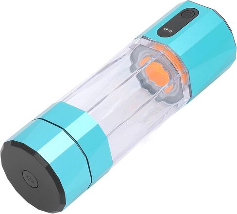 Dpofirs Hydrogen Water Machine, 6000 to 8000 PPB 208ml Portable Hydrogen Water Bottle LED Display Rechargeable for Office Travel Exercise (Blue) in Saudi Arabia