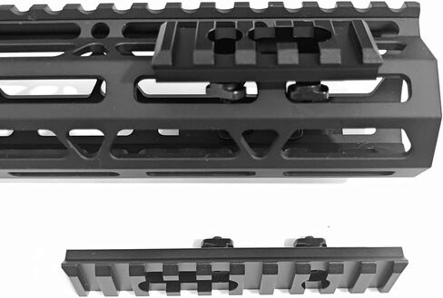 Slotted Metal Made (NOT Plastic) Picatinny Section Kit Set for Mlok Compatible in Saudi Arabia