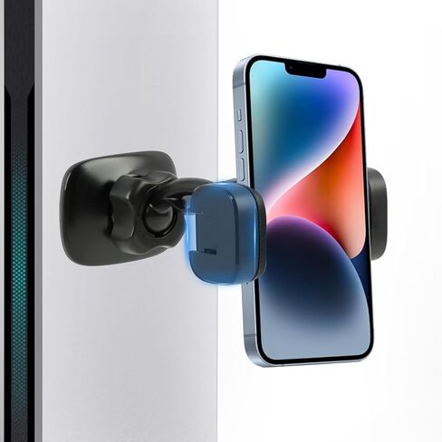 1Pcs Gym Magnetic Phone Holder,Portable Gym Magnetic Phone Holder - Adjustable Bendable Stand for Workout Enthusiasts, Fitness Lovers in Home Gyms & Fitness Centers in Kuwait