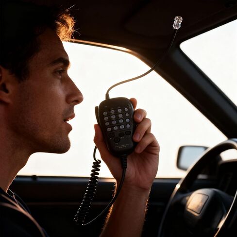 ميكروفون محمول Yoidesu DTMF، ميكروفون مكبر صوت 6 سنون مع أزرار لراديو السيارة FT7900R FT1900R FT1907 FT-7800R FT-8800R FT-8900R FT-1802M FT-1807M FT-2800M in Saudi Arabia