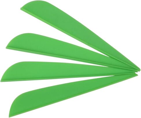 GPP 100PK 3 بوصة من البلاستيك السهم ريشة TPU Fletchings لقوس الرماية السهم DIY in Kuwait