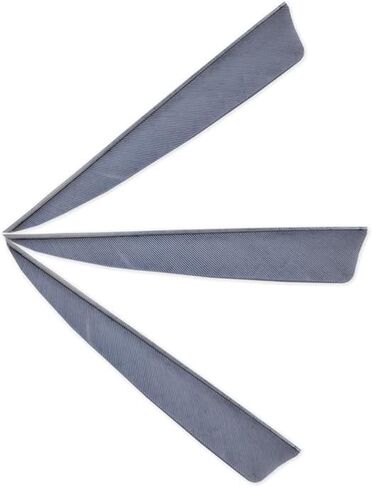 50 Pcs 4 Inch 5 Inch Archery Arrow Fletching Turkey Feather Fletching Right Wing Left Wing Feather Real Arrow Vanes for Hunting Arrow Accessories DIY Archery in Saudi Arabia