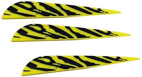 GPP 100PK 3 بوصة من البلاستيك السهم ريشة TPU Fletchings لقوس الرماية السهم DIY in Kuwait
