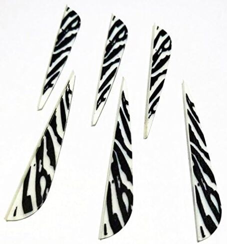 GPP 100PK 3 بوصة من البلاستيك السهم ريشة TPU Fletchings لقوس الرماية السهم DIY in Kuwait