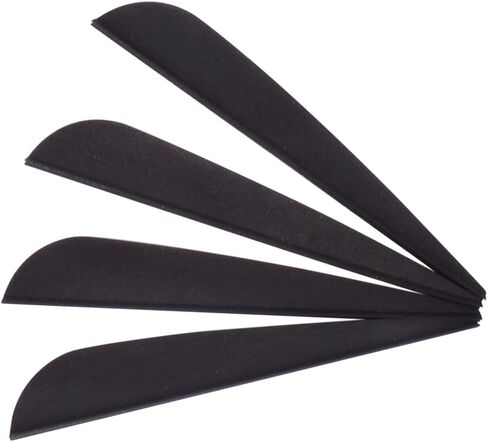 GPP 100PK 3 بوصة من البلاستيك السهم ريشة TPU Fletchings لقوس الرماية السهم DIY in Kuwait