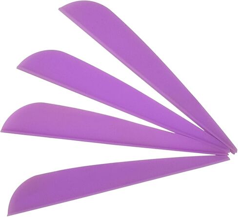 GPP 100PK 3 بوصة من البلاستيك السهم ريشة TPU Fletchings لقوس الرماية السهم DIY in Kuwait