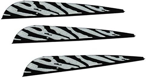 GPP 100PK 3 بوصة من البلاستيك السهم ريشة TPU Fletchings لقوس الرماية السهم DIY in Kuwait