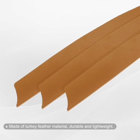 PATIKIL 25 قطعة السهام دوارات الجناح الأيمن السهم ريشة تركيا ريشة الرماية اكسسوارات DIY بها بنفسك الهدف اطلاق النار الصيد in Kuwait
