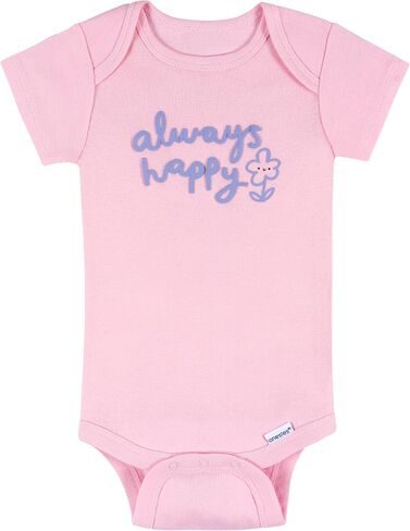 Onesies Brand Baby Girls 8-Pack Short Sleeve Mix & Match Bodysuits in Kuwait