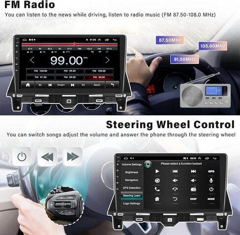 8Core 6G+128G Android Car Radio Stereo for Honda Accord 2008 2009 2010 2011 2012 2013 Upgrade 10.1 Inch Touch Screen with 360° Panoramic View CarPlay Android Auto Mirror Link WiFi Backup Camera in Saudi Arabia