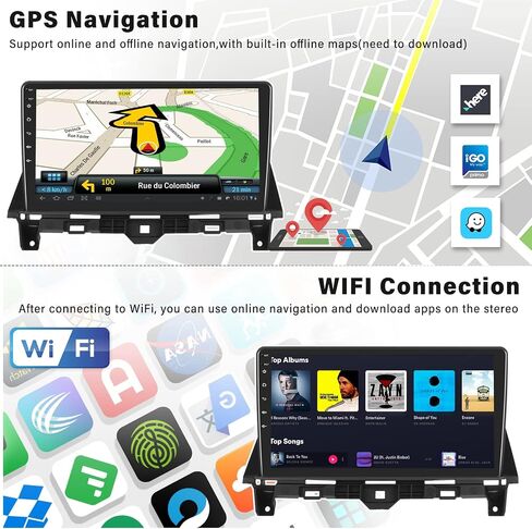 8Core 6G+128G Android Car Radio Stereo for Honda Accord 2008 2009 2010 2011 2012 2013 Upgrade 10.1 Inch Touch Screen with 360° Panoramic View CarPlay Android Auto Mirror Link WiFi Backup Camera in Saudi Arabia