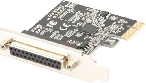 بطاقة توسيع المنفذ المتوازي SUNGOOYUE PCI Express، واجهة DB25 IEEE 1284، مادة PCB، متوافقة مع طول حاجز 120 مم in Saudi Arabia