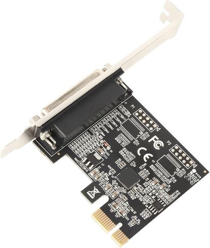 بطاقة توسيع المنفذ المتوازي SUNGOOYUE PCI Express، واجهة DB25 IEEE 1284، مادة PCB، متوافقة مع طول حاجز 120 مم in Saudi Arabia
