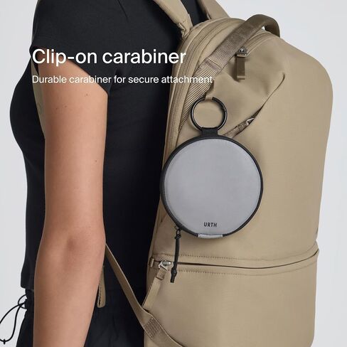 Urth Lens Filter Pouch — Weatherproof, Padded Case for 4 Circular Filters with Clip-On Carabiner in Saudi Arabia