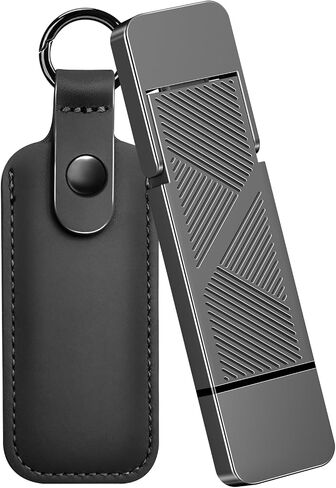 محرك أقراص EASTBULL 1 تيرابايت USB3.2 يصل إلى 550 ميجابايت/ثانية، SSD خارجي عالي السرعة 2 في 1 USB-C+USB-A 3.2 Gen1 محرك مزدوج لهاتف iPhone 15/PC/Windows (رمادي، مع حقيبة) in Kuwait