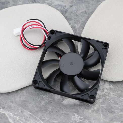 Cooling Fan DC Brushless FBK08T24H 80x80x15mm 24V 0.17A for Server Network Industrial Computer Hardware in Saudi Arabia