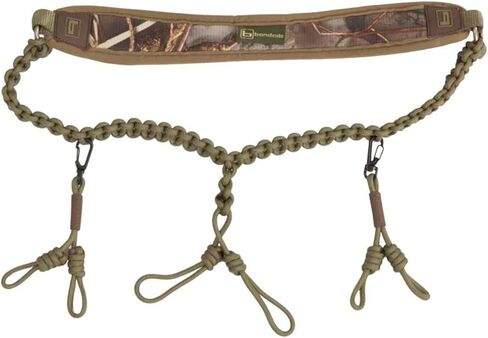 النطاقات النيوبرين لعبة دعوة الحبل | حامل رقبة من Game Bird Call مع 6 حلقات قابلة للتعديل، وحزام مدعوم من الصوف in Kuwait