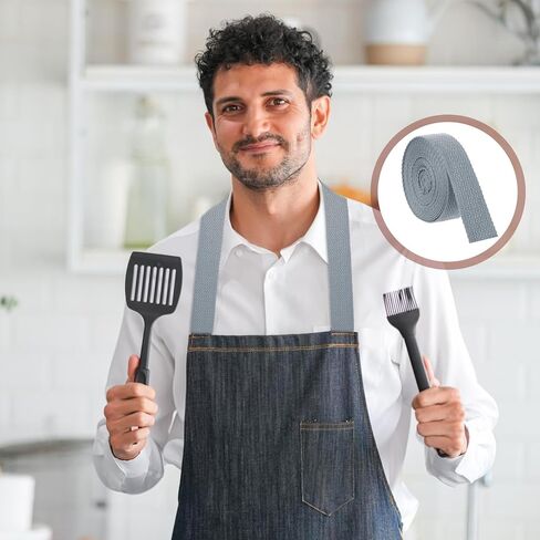 20 لفة من نسيج القطن بطول 65.6 ياردة و1 بوصة من نسيج القطن والبوليستر المختلط وأشرطة مقابض للحقائب من أجل إكسسوارات يدوية من القماش وحزام للحقائب والإكسسوارات الخارجية، 20 لونًا in Kuwait