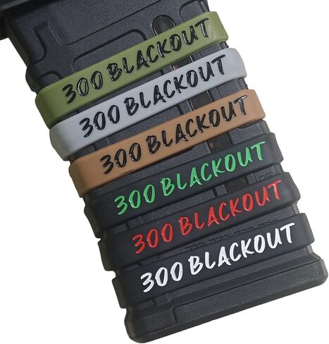12 حزمة Magsaddle .300 أشرطة تحديد مجلة التعتيم .300 BLK .300BO ملحقات حافظة تعريف العيار in Kuwait