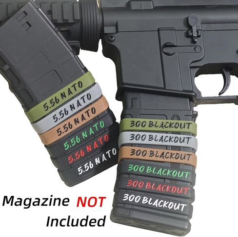 12 حزمة Magsaddle .300 أشرطة تحديد مجلة التعتيم .300 BLK .300BO ملحقات حافظة تعريف العيار in Kuwait