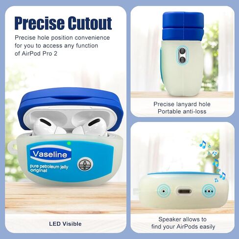 for AirPods Pro 3 Case 2025 with Cleaner Kit,Cute Cartoon Kawaii Funny Apple Airpods Pro 3rd Generation Case Silicone Protective Cover for AirPods Pro 3 Cover with Keychain for Women Boys in Kuwait