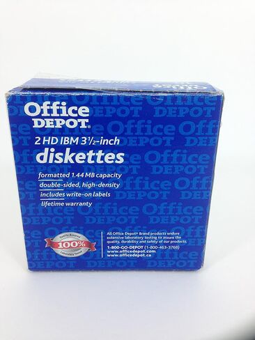 أقراص Office Depot 2 HD IBM 3 مقاس 1/2 بوصة (صندوق مكون من 10) in Kuwait