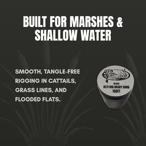 سلك شرك لصيد الطيور المائية فائق التلاعب - خط تزوير PVC خالي من التشابك لأفخاخ البط والإوز - سلك شرك متين للمستنقعات والأخشاب والمياه المفتوحة in Kuwait