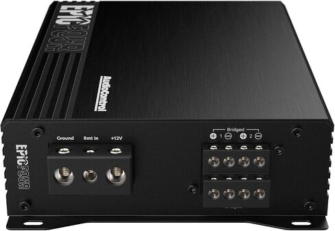 AudioControl EPICBIGFOUR Epic Series 1,400 Watt RMS Compact 4-Channel Car Audio Amplifier 350x4 @ 2 Ohms, Class D, High & Low Pass Filters, Smart Auto Protection, Epicenter Link in Saudi Arabia