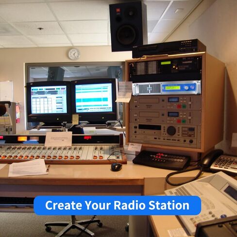جهاز إرسال بث FM بقدرة 500 وات، جهاز إرسال راديو FM احترافي طويل المدى بقدرة 500 وات عالي الطاقة لمعدات محطة راديو الكنيسة للبث in Saudi Arabia