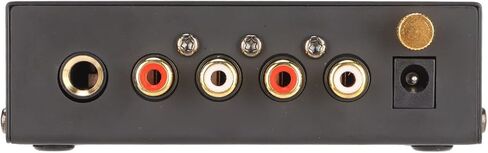 PP400 Phono Turntable Preamp، Phono Preamplifier القرص الدوار Preamp Phonograph Amp مع تعديل الكسب، محول طاقة 12 فولت لمشغل التسجيل والكمبيوتر (قابس الولايات المتحدة) in Saudi Arabia