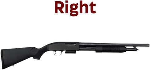 Mossberg 590/500/88 12-Gauge Shotgun Wall Mount/Low Profile/Vertical & Horizontal Mounting/Home Defense or Display/Storage in Saudi Arabia