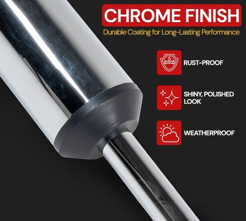 Mytee Products 40" Air and Electric - Pogo Stick - Flex Stick - Chrome, for Semi Truck Tractor Trailer in Kuwait