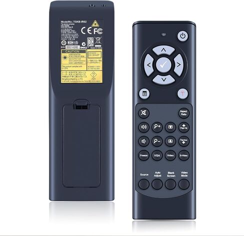 TSKB-IR02 جهاز التحكم عن بعد الجديد المناسب لجهاز العرض DLP من Dell TSKB-IR02 جهاز التحكم عن بعد 4220، 4320، 7760، S560، S560P، S560T، 4350 (أسود) in Saudi Arabia