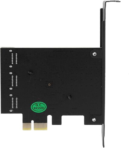 Estink Expansion Card PCI E to 6 Port SA TA 3.0, Hard Disk Monitor with Blue Light Indicator and Heat Dissipation Chip, Plug and Play in Saudi Arabia