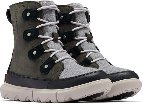 Sorel Women's Explorer II Joan Felt Waterproof Boot - Tawny Buff, Moonstone - Size 8.5 in Saudi Arabia