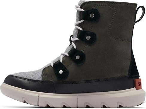 Sorel Women's Explorer II Joan Felt Waterproof Boot - Tawny Buff, Moonstone - Size 8.5 in Saudi Arabia
