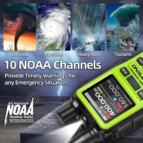Baofeng UV-5R Mini Ham Radio طويل المدى محمول قابل لإعادة الشحن APP برمجة NOAA الطقس اتجاهين راديو لاسلكي للبالغين مع سماعة أذن مزدوجة PTT للتخييم والصيد والبقاء على قيد الحياة، 2 حزمة in Saudi Arabia