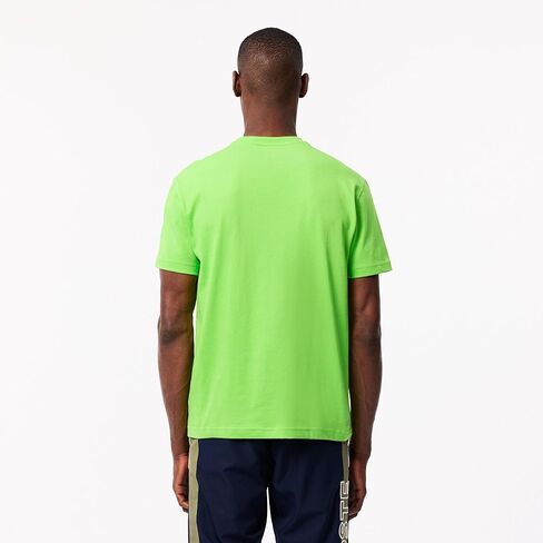 Lacoste Men's Sport Ultra Dry Cotton Sport T-Shirt, Delphinium, Large in Saudi Arabia