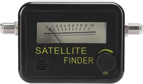 Estink Digital Satellite Finder Signal Strength Meter, Satellite Signal Detector with dB Level Control for Easy Antenna Adjustment 950MHz-2150MHz in Saudi Arabia