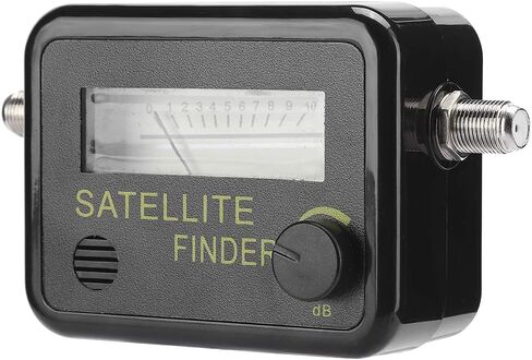 Estink Digital Satellite Finder Signal Strength Meter, Satellite Signal Detector with dB Level Control for Easy Antenna Adjustment 950MHz-2150MHz in Saudi Arabia