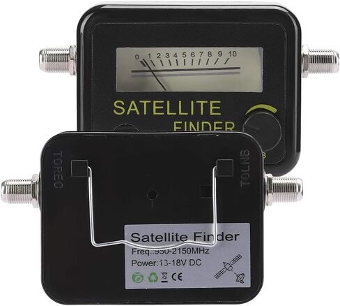 Estink Digital Satellite Finder Signal Strength Meter, Satellite Signal Detector with dB Level Control for Easy Antenna Adjustment 950MHz-2150MHz in Saudi Arabia