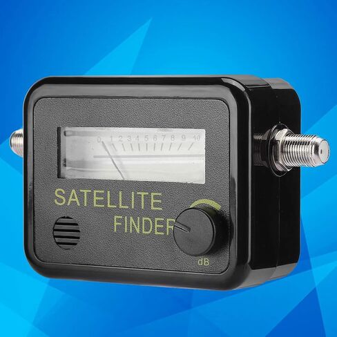 Estink Digital Satellite Finder Signal Strength Meter, Satellite Signal Detector with dB Level Control for Easy Antenna Adjustment 950MHz-2150MHz in Saudi Arabia