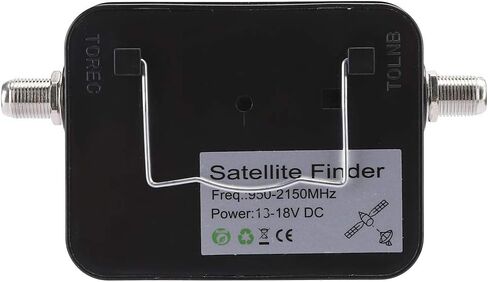 Estink Digital Satellite Finder Signal Strength Meter, Satellite Signal Detector with dB Level Control for Easy Antenna Adjustment 950MHz-2150MHz in Saudi Arabia