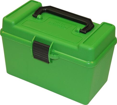 MTM H50-R-MAG Deluxe 50-Round Rifle Ammo Box 300 Win Mag 30-30 375 H&H 7mm Rem Mag in Saudi Arabia