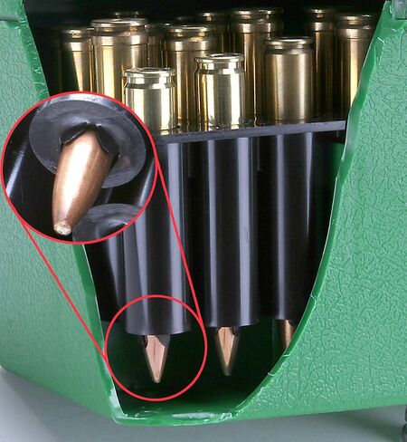 MTM H50-R-MAG Deluxe 50-Round Rifle Ammo Box 300 Win Mag 30-30 375 H&H 7mm Rem Mag in Saudi Arabia