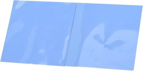 2PCS 100mm x 100mm x 1mm CPU Chip Heatsink Cooling Thermal Conductive Silicone Pad in Saudi Arabia